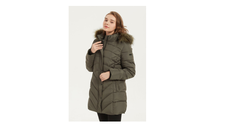 IKAZZ Puffer Jacket Women: Cozy, Eco-Friendly Clothing